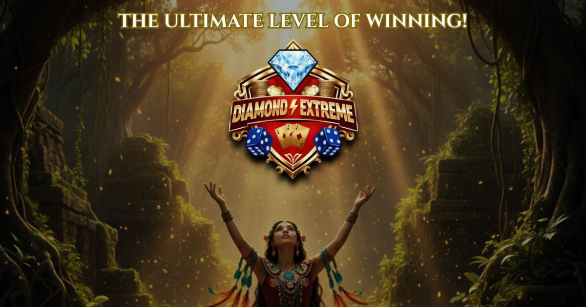 Main banner showing the Diamond Extreme platform with PH-optimized mobile access